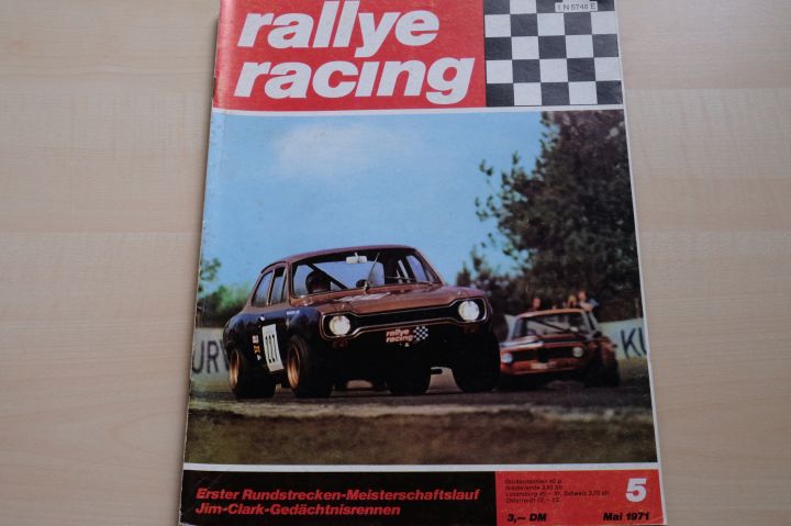 Deckblatt Rallye Racing (05/1971)